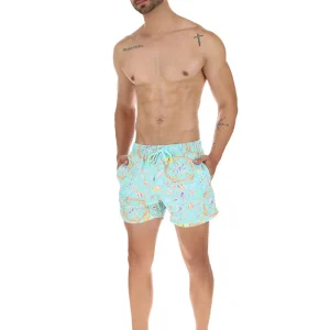 Traje de Baño Amaxtlatl Arrecifes Turquesa