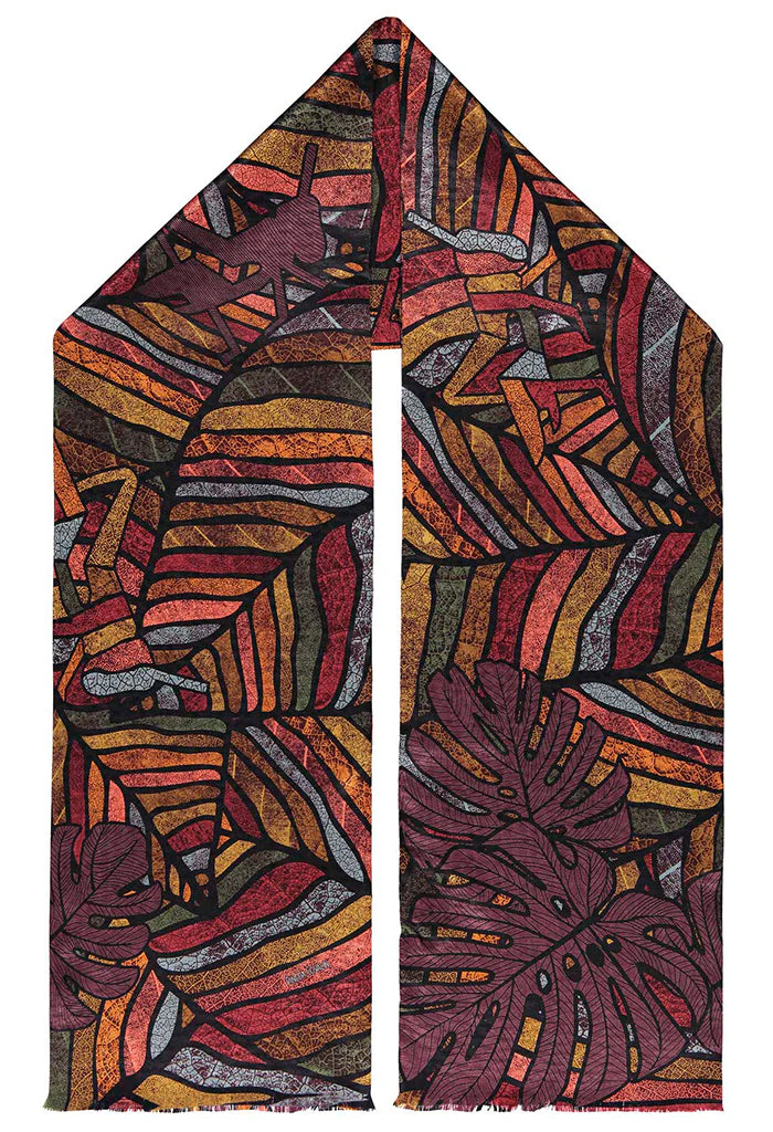 Bufanda Doble Vista Vegetación - Imagen 5