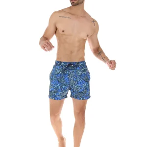 Traje de Baño Amaxtlatl Santuario Cactáceas Azul