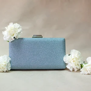 Clutch Azul Brilló