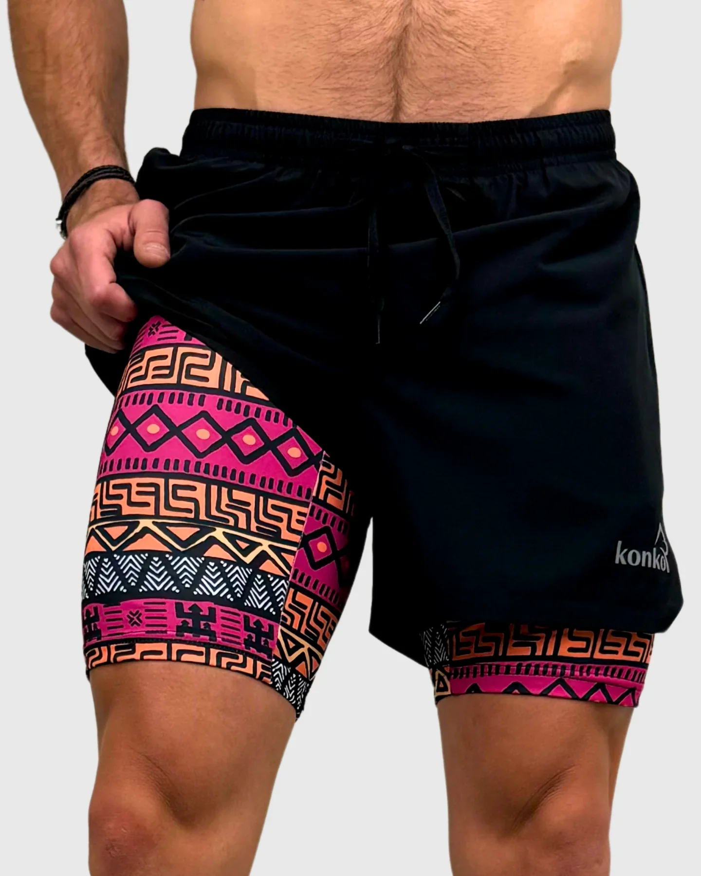 Eco Short KONKO 2 en 1 Zip Tribu - Imagen 3