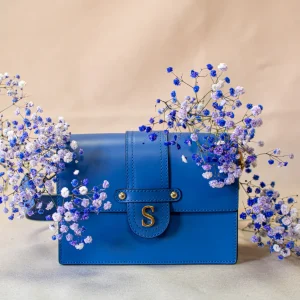 Bolso Piel New York Azulina