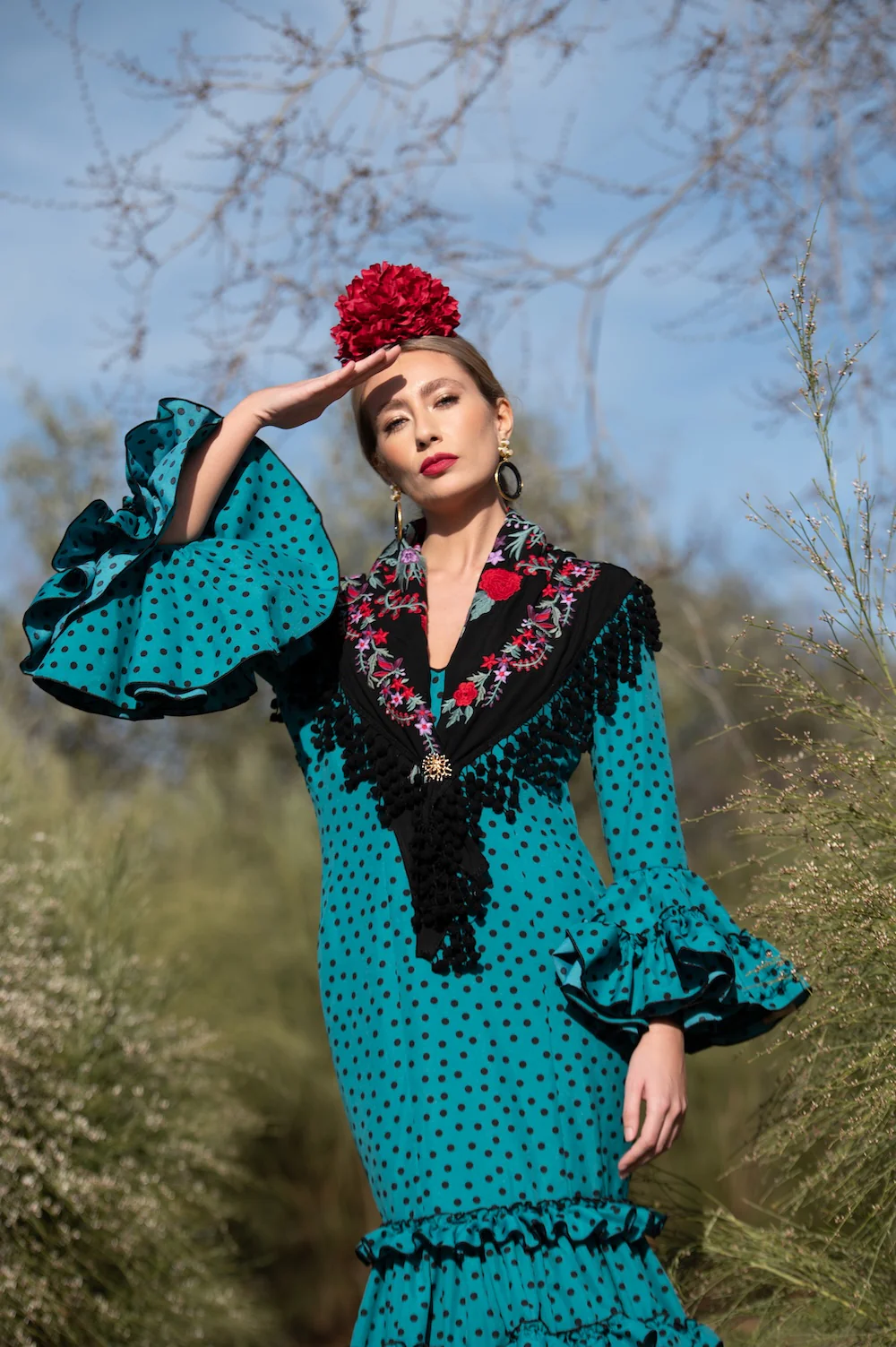 Vestido Flamenca Mod.Granada - Imagen 4