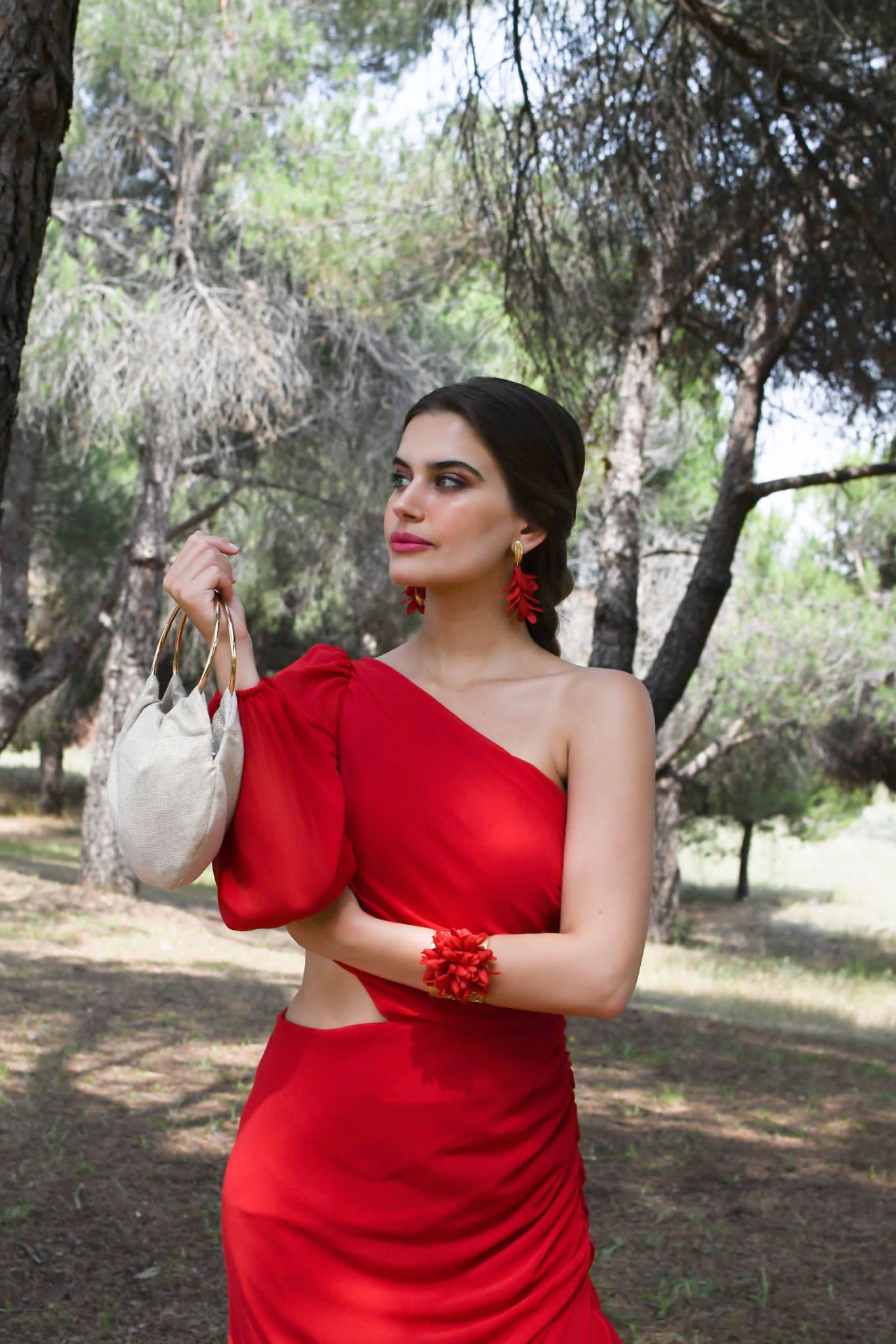 Bolso Bambú Asa Dorada - Imagen 6