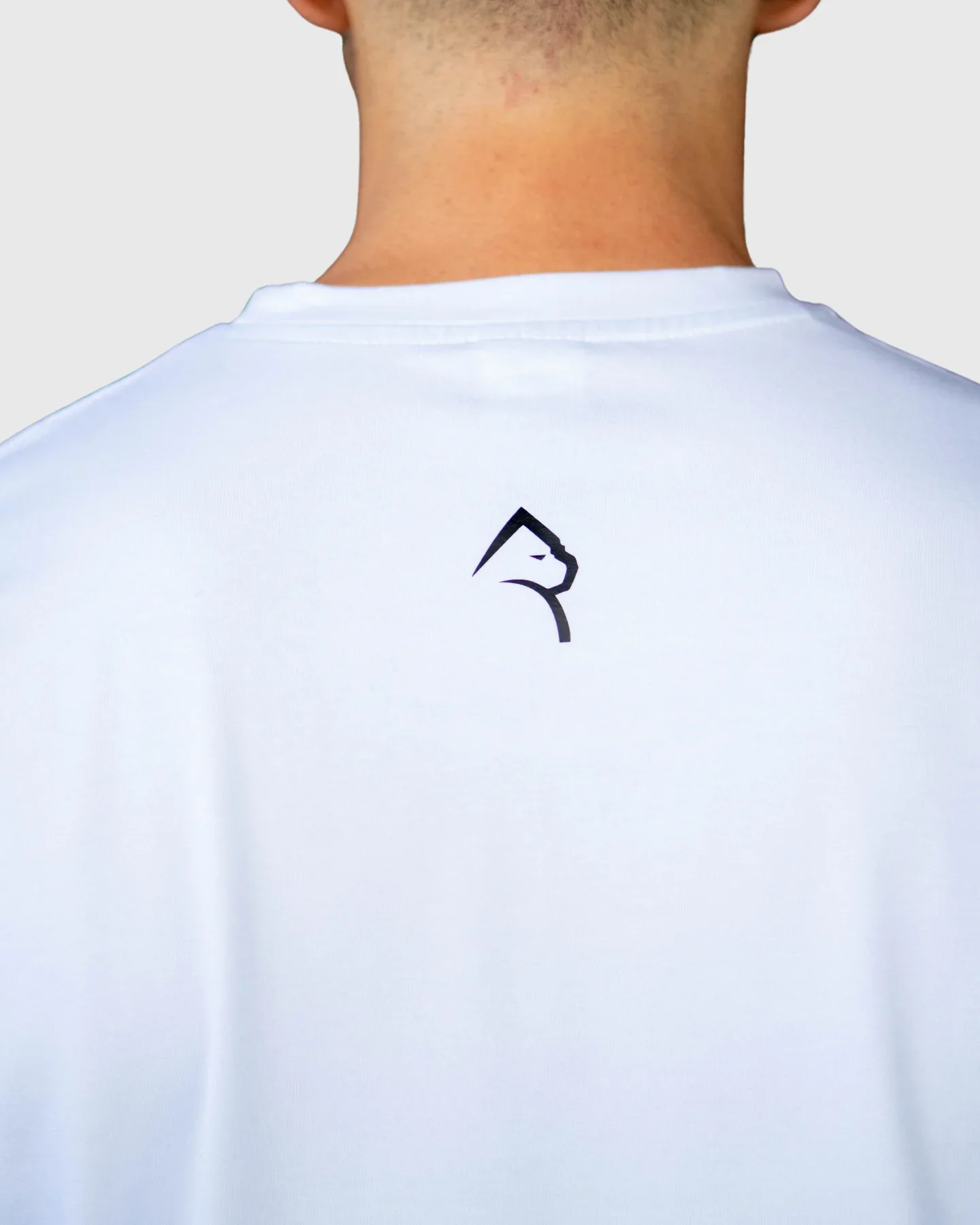 Polera Over Size Flex Cotton Blanca - Imagen 4