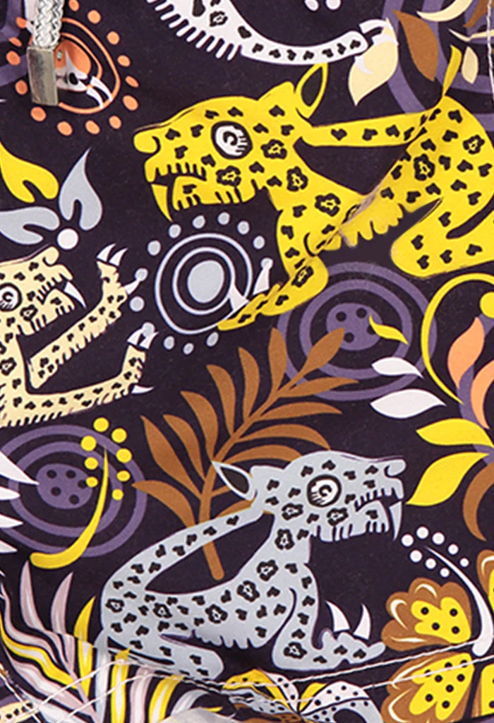 Traje de Baño para Niño Jaguar Morado - Imagen 4