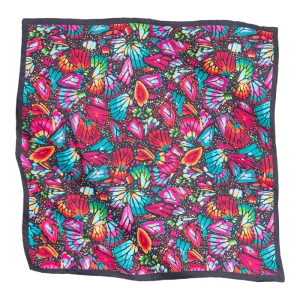 Mascada Mariposa Bordada 90 cm