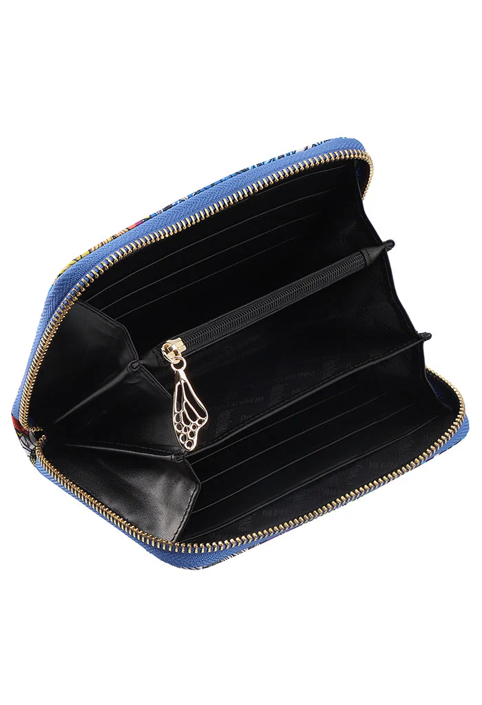 Cartera Mediana Saffiano Herbolaria Flores - Imagen 5