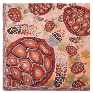 Mascada Tortuga Marina Amarillo 90 cm