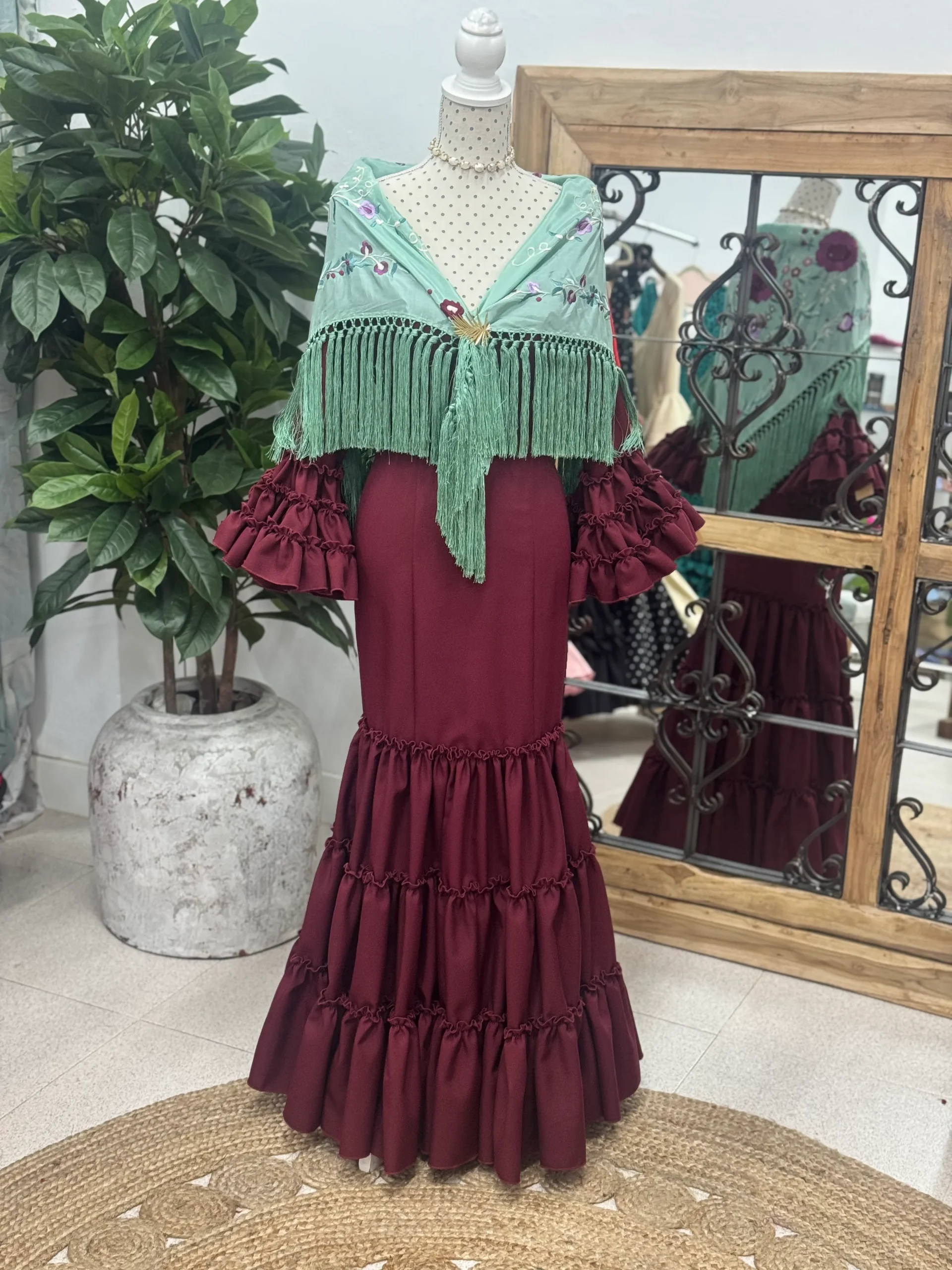 Vestido Flamenca Mod.Cordoba - Imagen 6