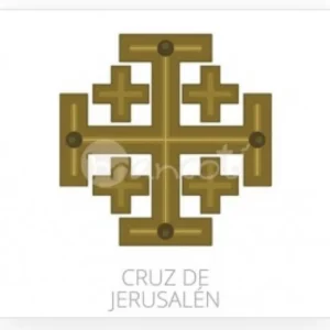 Cruz de Jerusalén Gargantilla