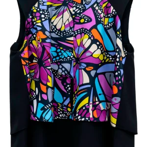 Blusa Pétalos Vuelo de Mariposa Amarillo