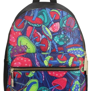 Backpack Nuuk Hongos Sagrados Azul/Turquesa