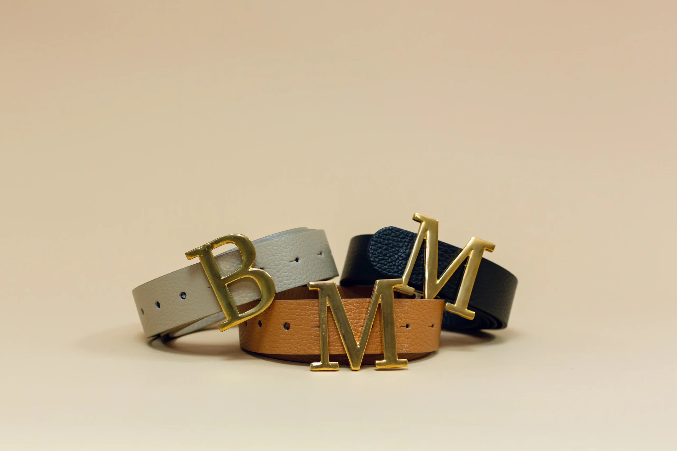 CINTUR脫N PERSONALIZADO CAMEL