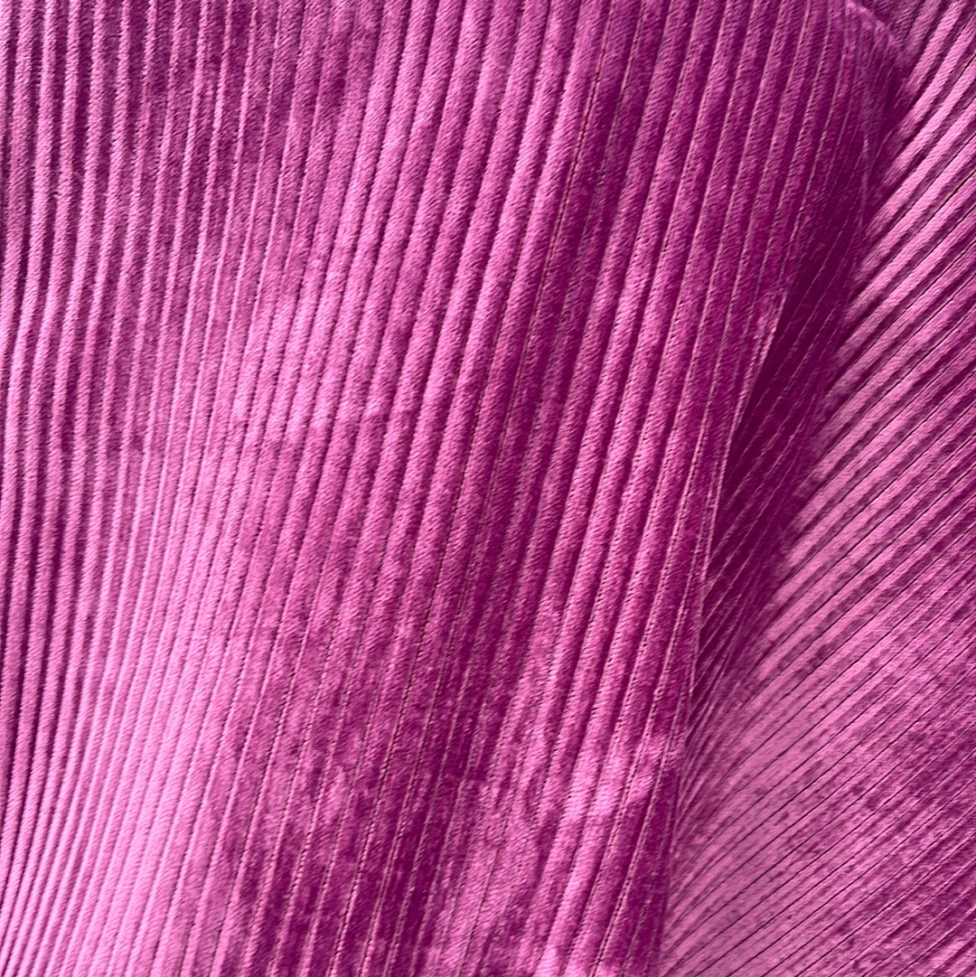 Tejido Chenilla Mosul Pana Gruesa Buganvilla - Imagen 4