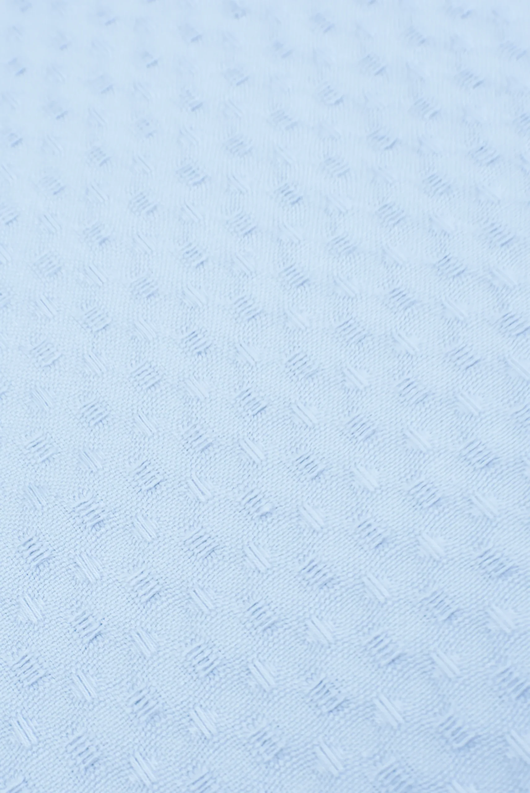 Tejido Piqué Algodón Celeste - Imagen 4