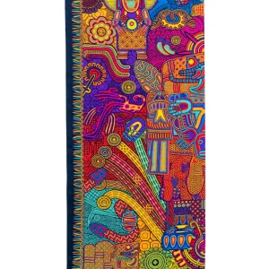 Bufanda Doble Vista Diosas Mexicas