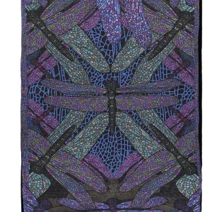 Chalina Con Terciopelo Libélula