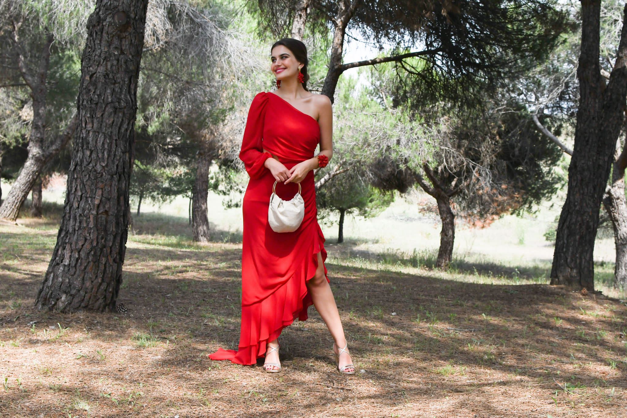 Bolso Bambú Asa Dorada - Imagen 7