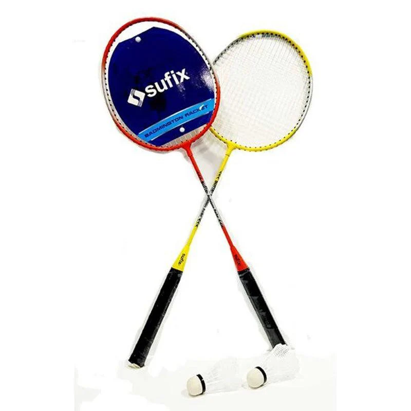 Set Badminton Sufix Raquetas + Plumillas - Imagen 3