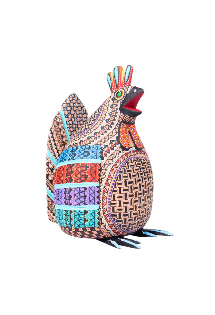 Alebrije Gallina Ocre