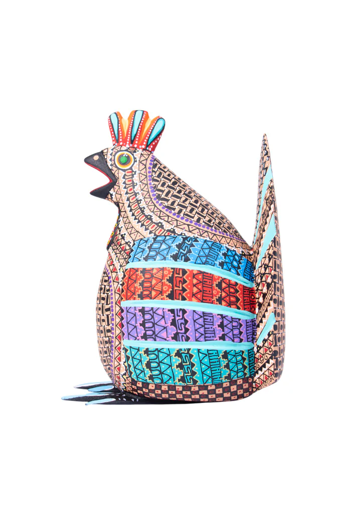 Alebrije Gallina Ocre - Imagen 8
