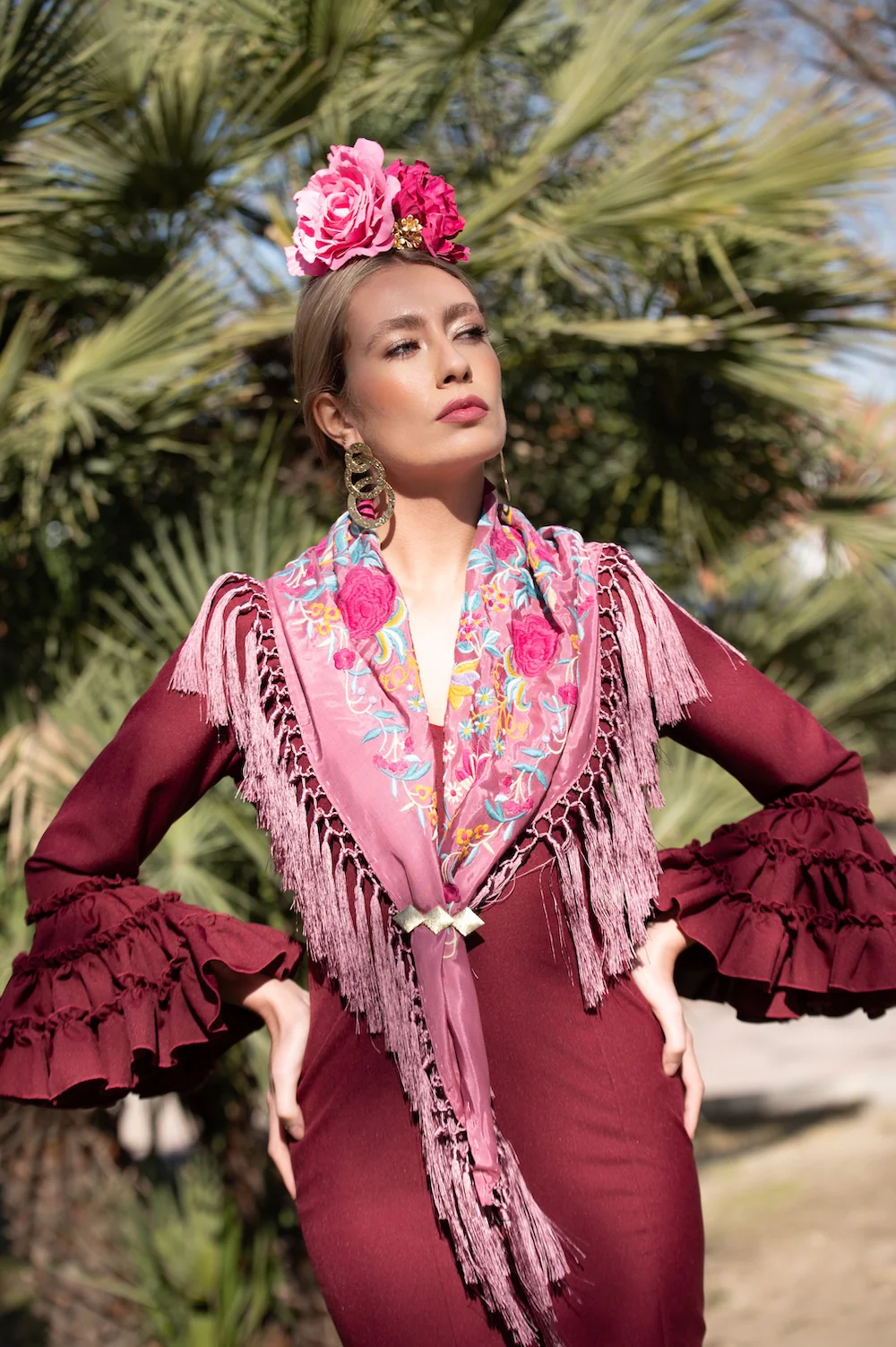 Vestido Flamenca Mod.Cordoba - Imagen 4