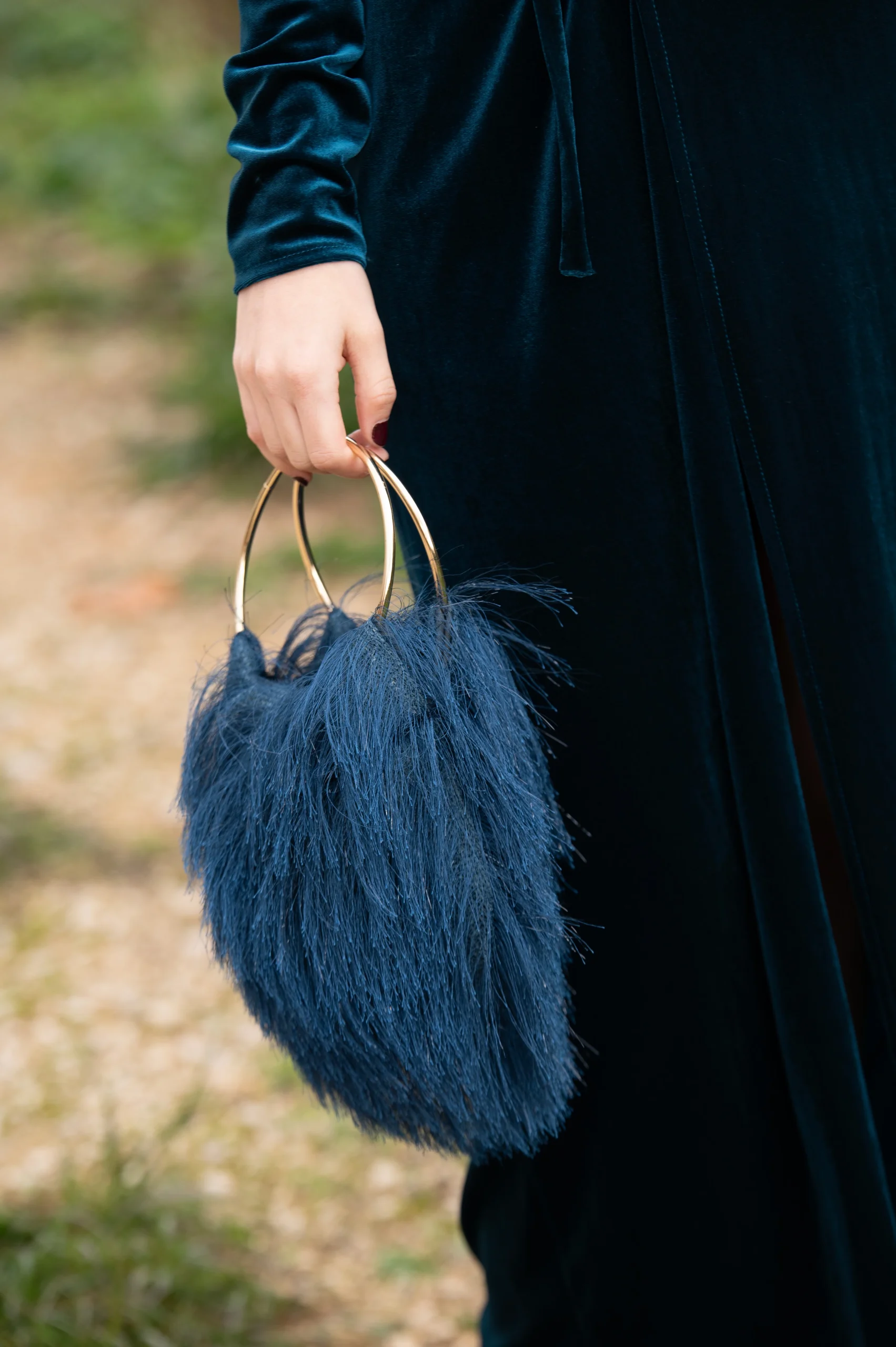 Bombonera Flecus Azul Petr贸leo - Imagen 4