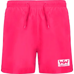 Bañador hombre SQUARE Rosa Flúor