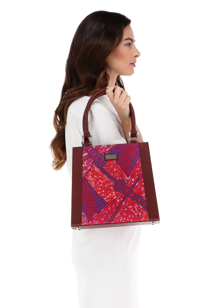 Bolsa Yaab Vino Libélula Fucsia - Imagen 3