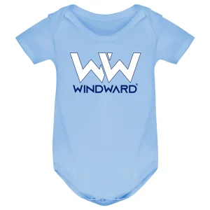 Body Baby Manga Corta Celeste