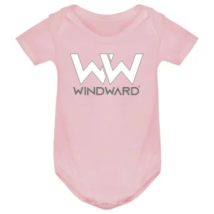 Body Baby Manga Corta Rosa