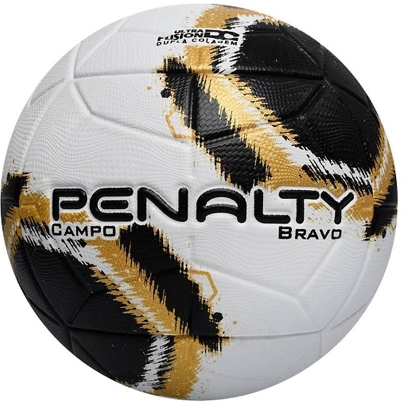 BALON FUTBOL PENALTY BRAVO BLANCO/NEGRO N°5