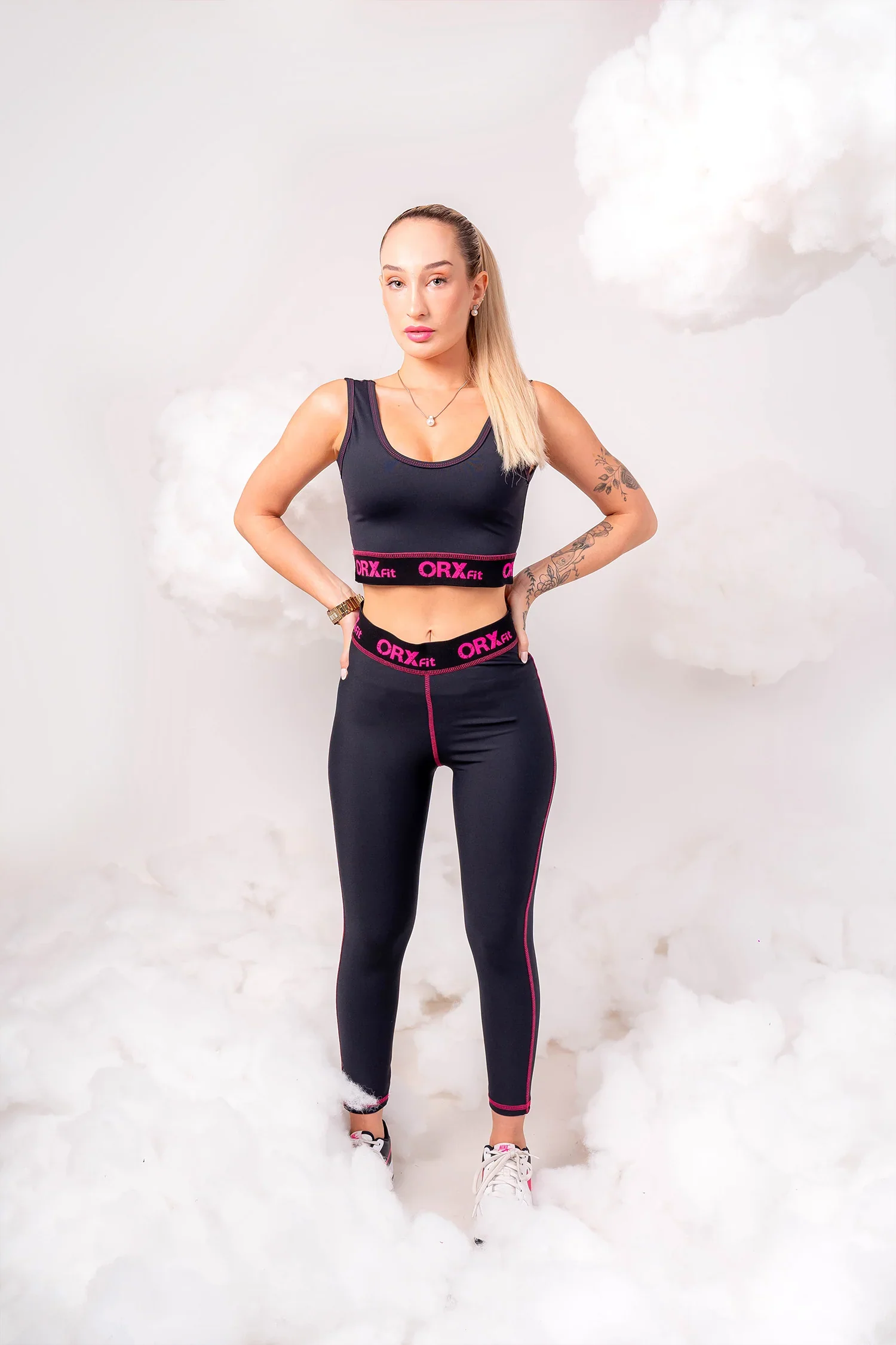 Leggins ORX Fran Black Talla M - Imagen 3