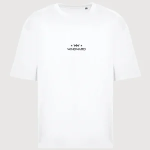 Camiseta Oversize Unisex ABSTRACT FACE Blanca