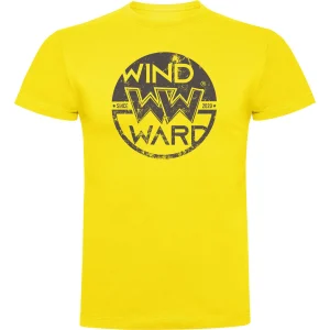 Camiseta hombre DESGASTED Amarilla