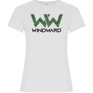 Camiseta Orgánica mujer SNAKE Blanca