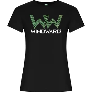 Camiseta Orgánica mujer SNAKE Negra