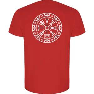 Camiseta Orgánica hombre WIKING Roja