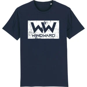 Camiseta Orgánica Unisex SQUARE Marino