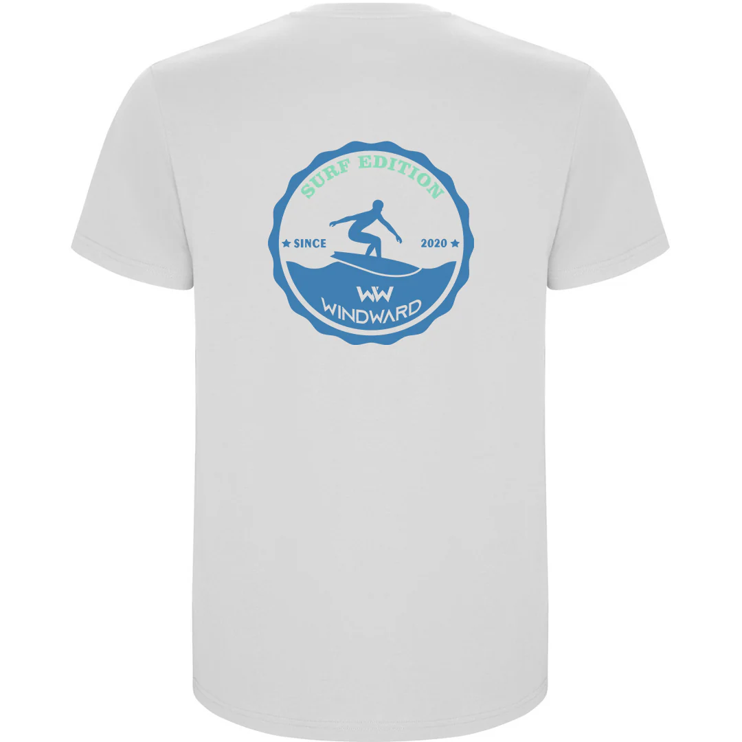 Camiseta hombre SOULSET SURF Blanca - Imagen 3