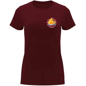 Camiseta mujer SOULSET YOGA Burdeos