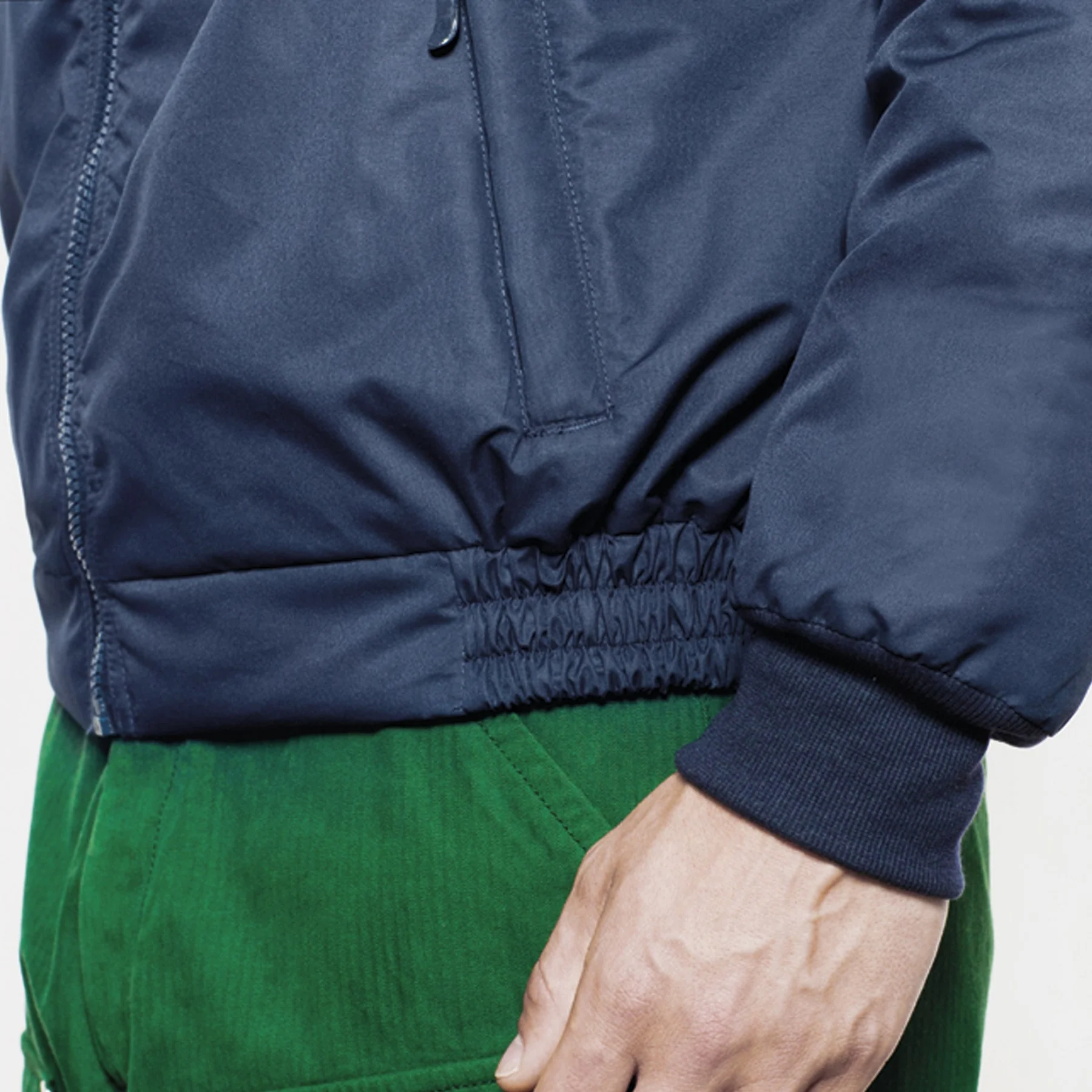 Chaqueta Logo Bordado hombre MARINESOFT Marino - Imagen 7