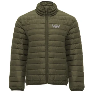 Chaqueta Logo Bordado hombre PUFFY Verde Militar