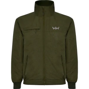 Chaqueta Logo Bordado hombre MARINESOFT Verde Militar