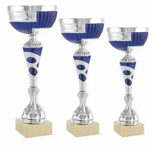 Copa 7179 Plata y Azul