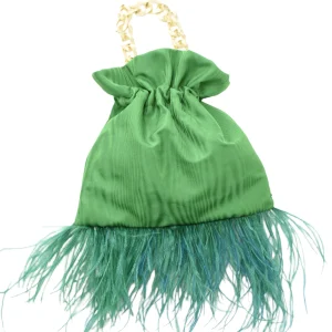 Bombonera Plumas Verde