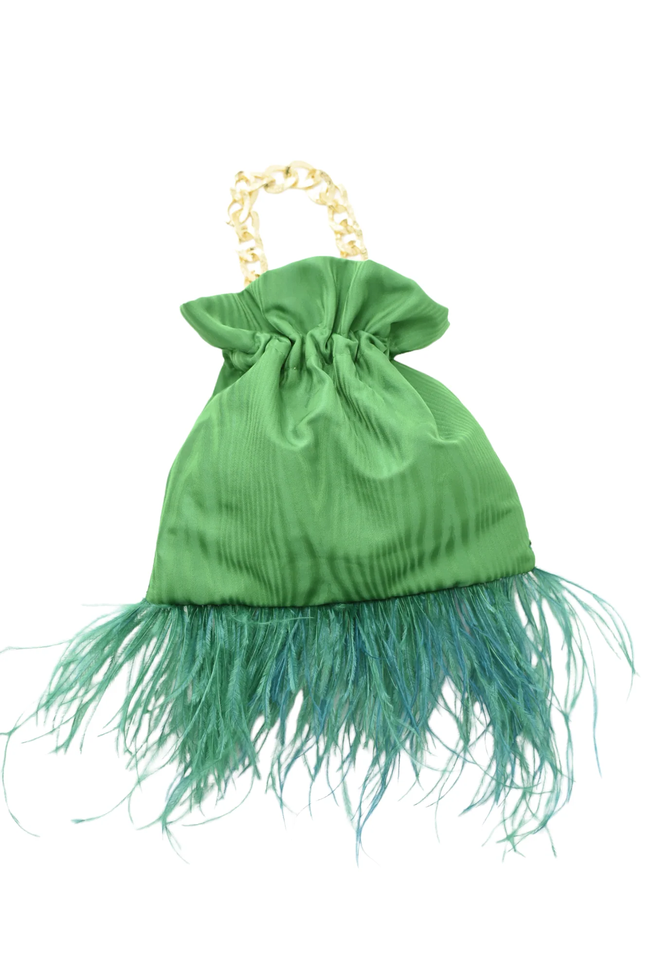 Bombonera Plumas Verde