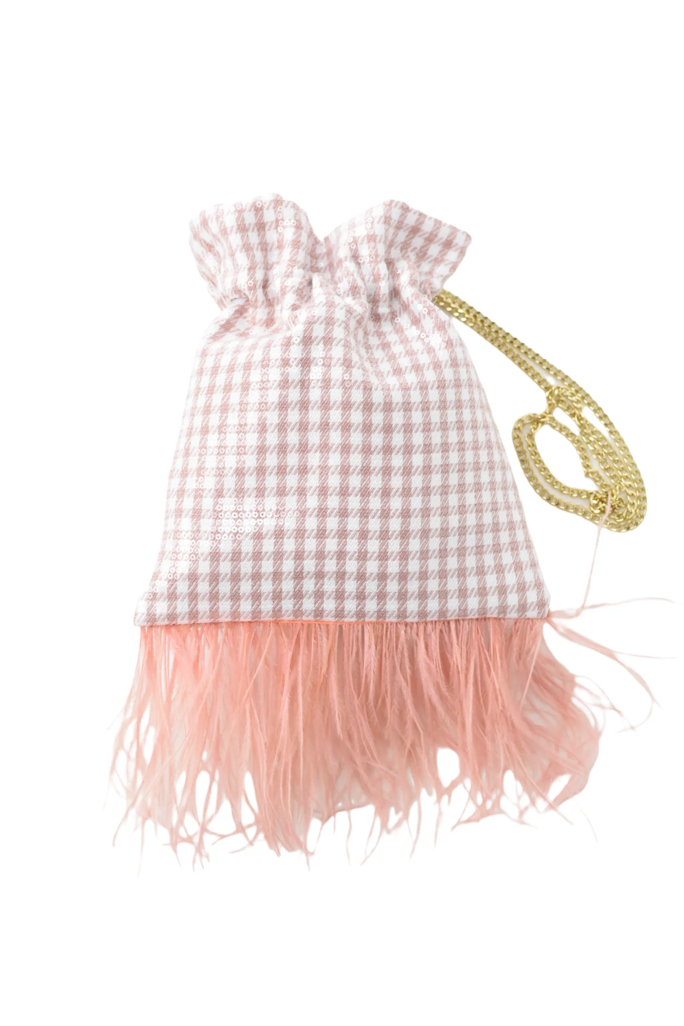 Bombonera Vichy Rosa Coral - Imagen 5