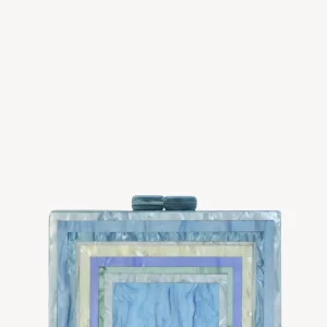 Clutch Metacrilato Azul